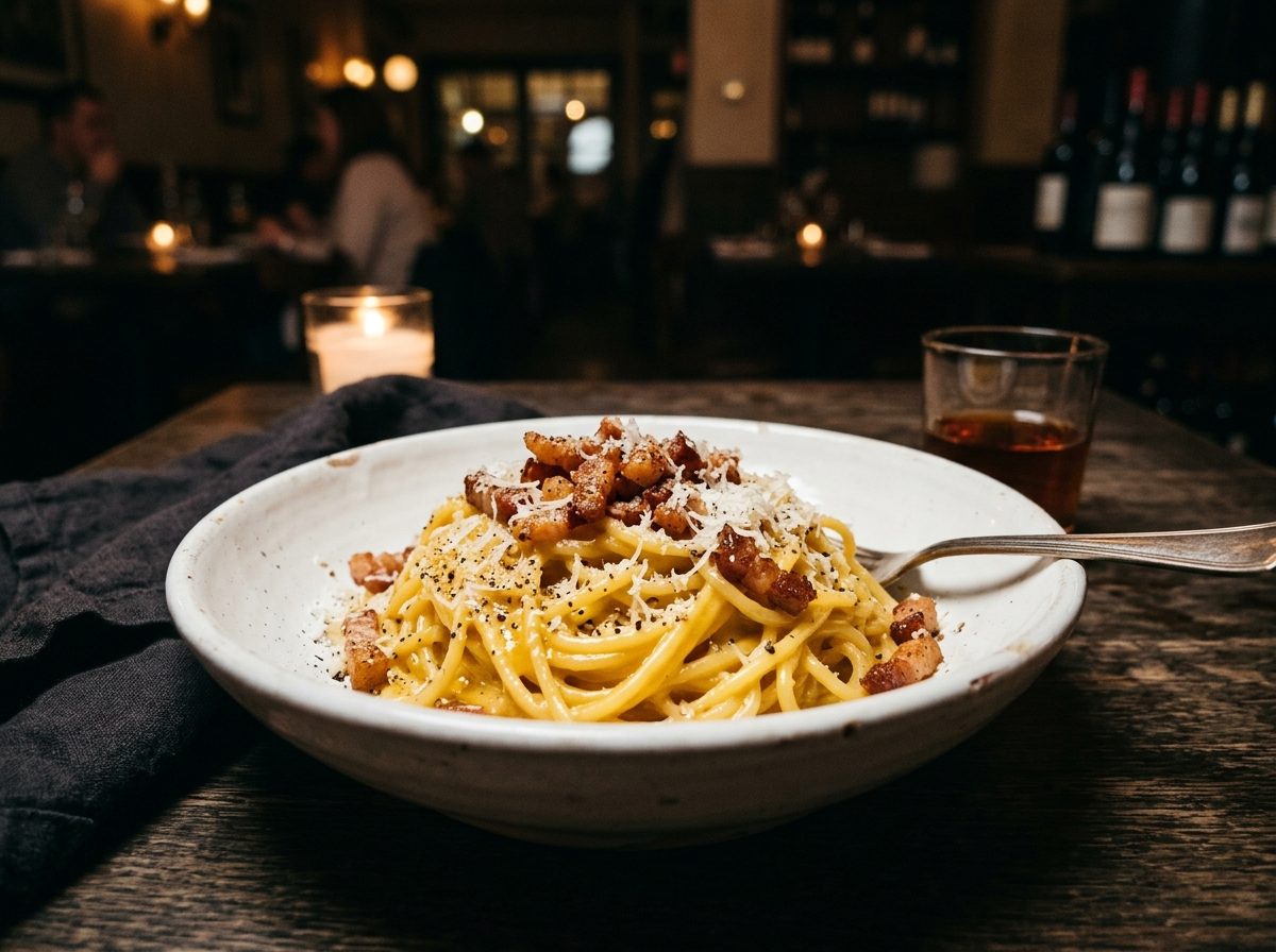Classic Roman Carbonara — No Cream, Ever