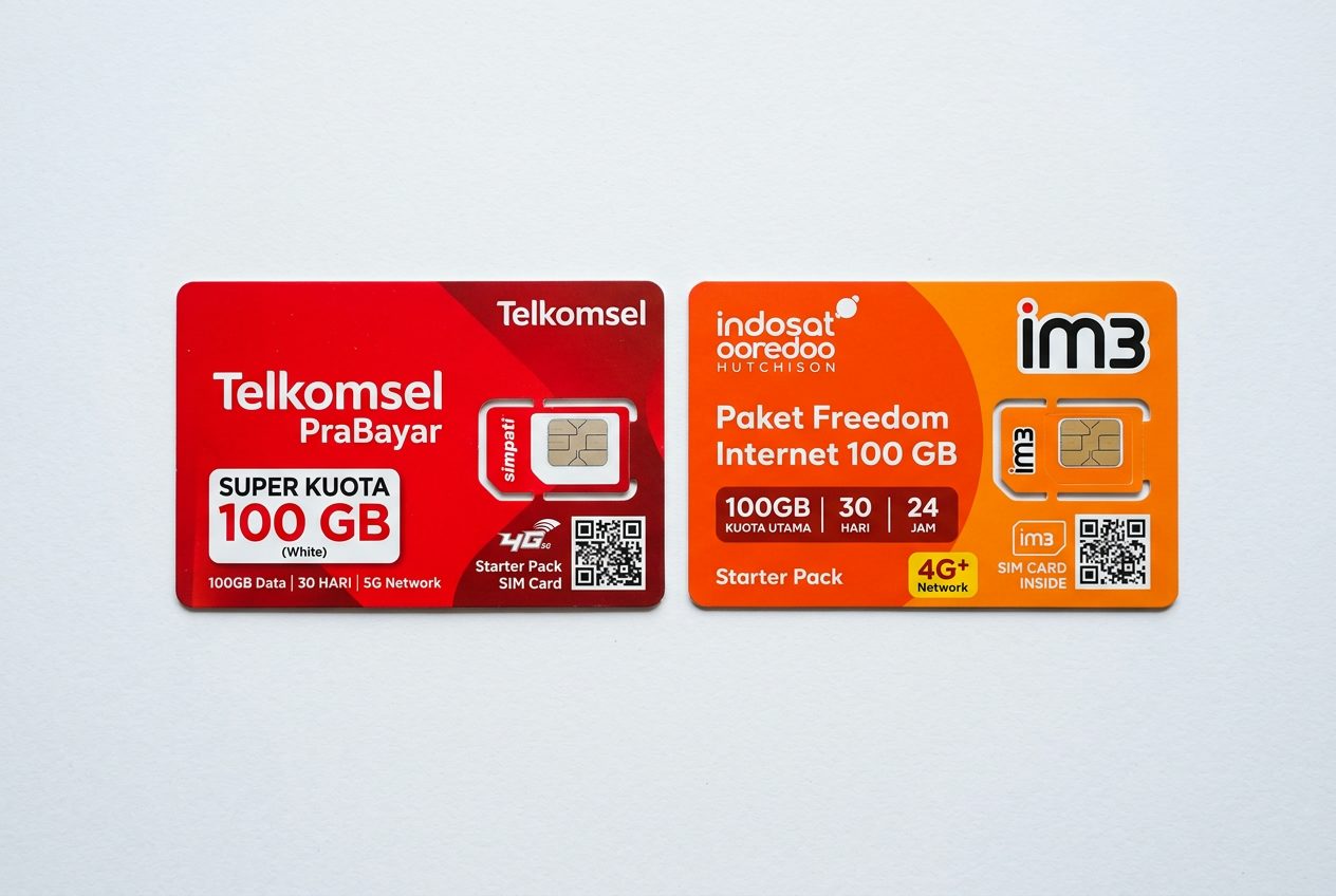Indonesia Tourist SIM: Telkomsel vs Indosat Compared