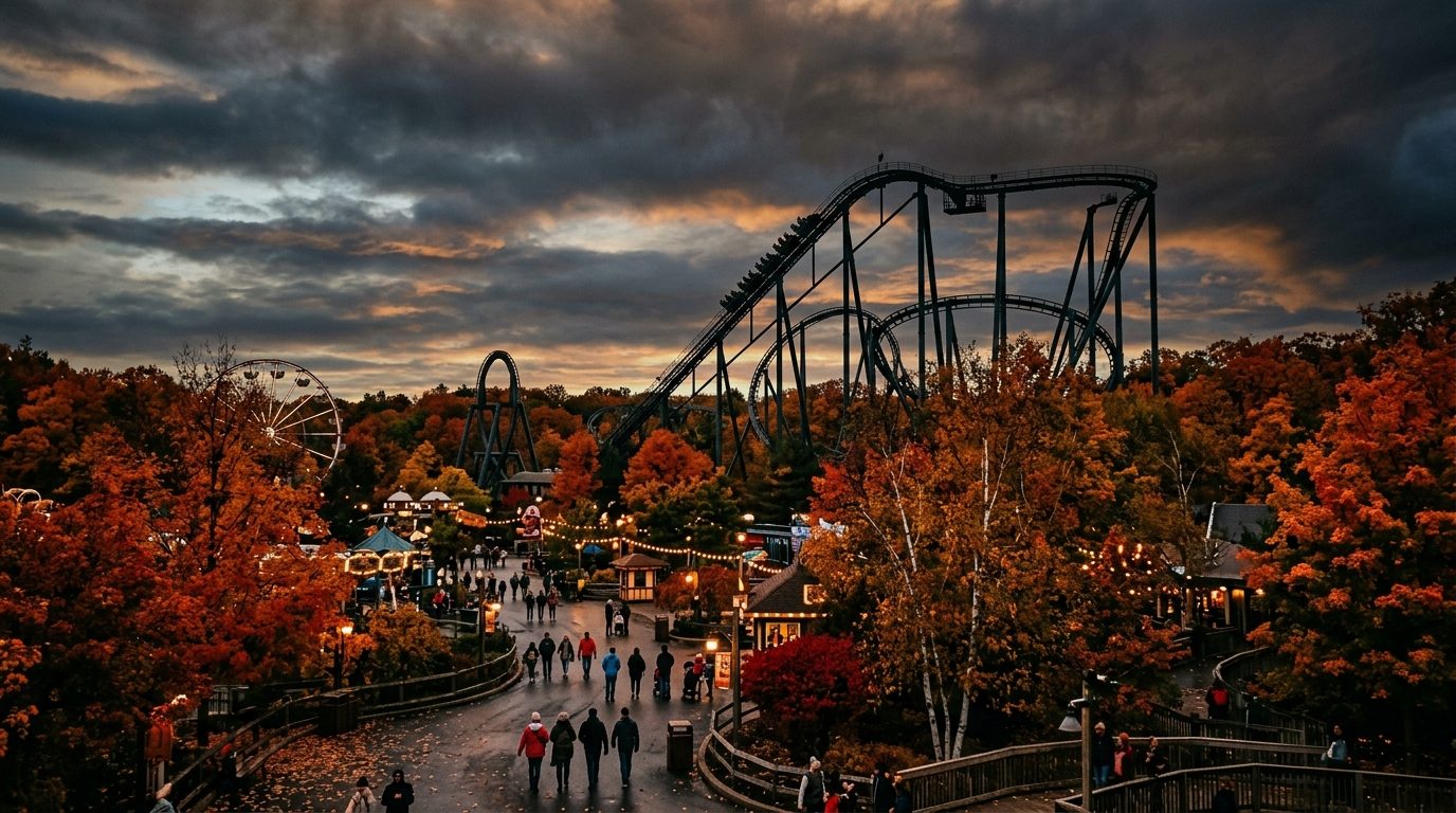 Attractieparken in de herfst: onze top 5 ervaringen