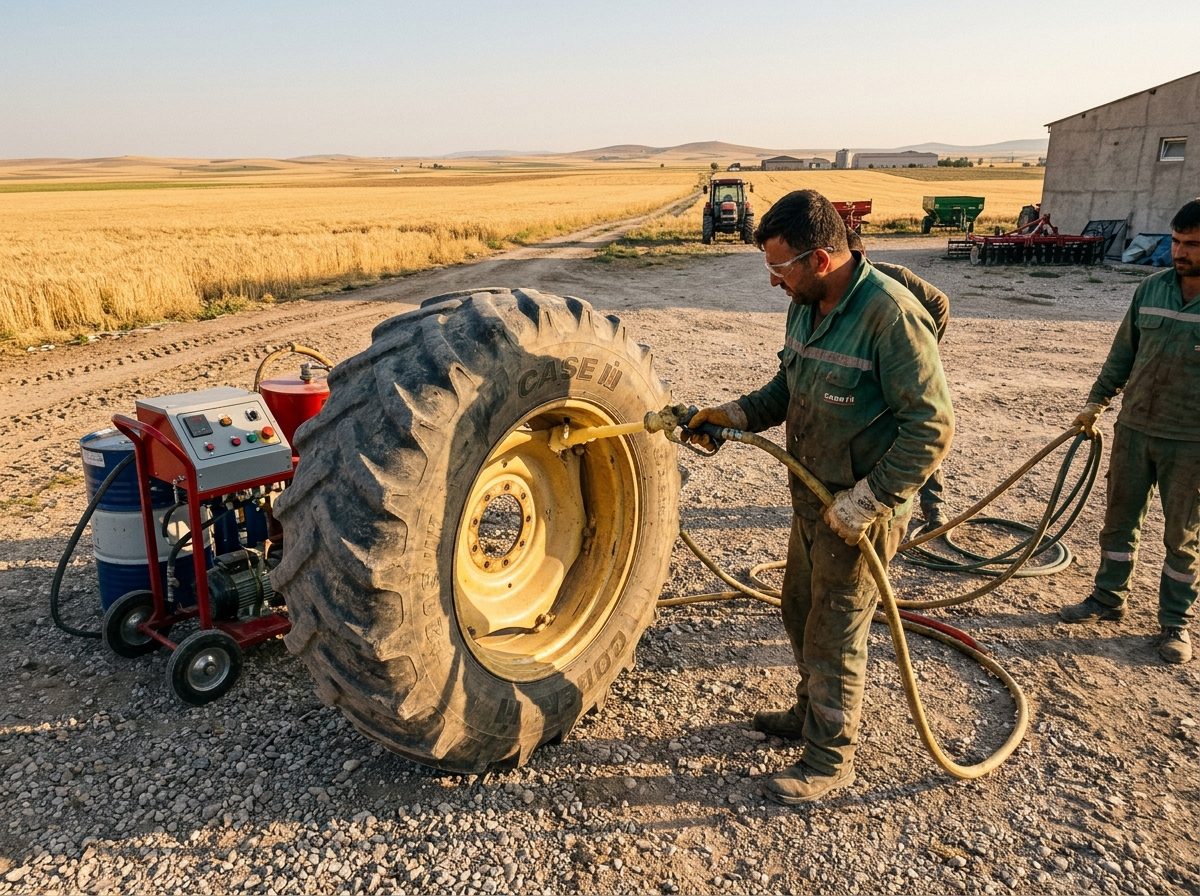 Agricultural Tire Foam Filling: Konya's Field Wisdom