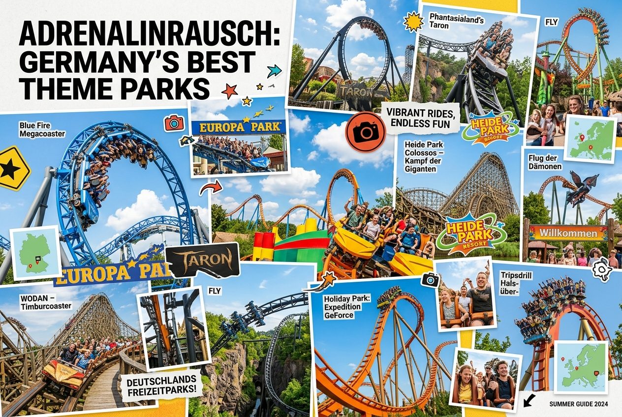 Top 10 Freizeitparks Deutschland