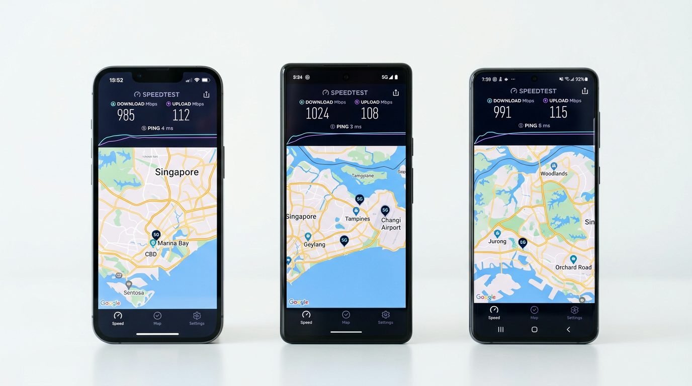 Singtel vs StarHub vs M1: Which Network Is Fastest?