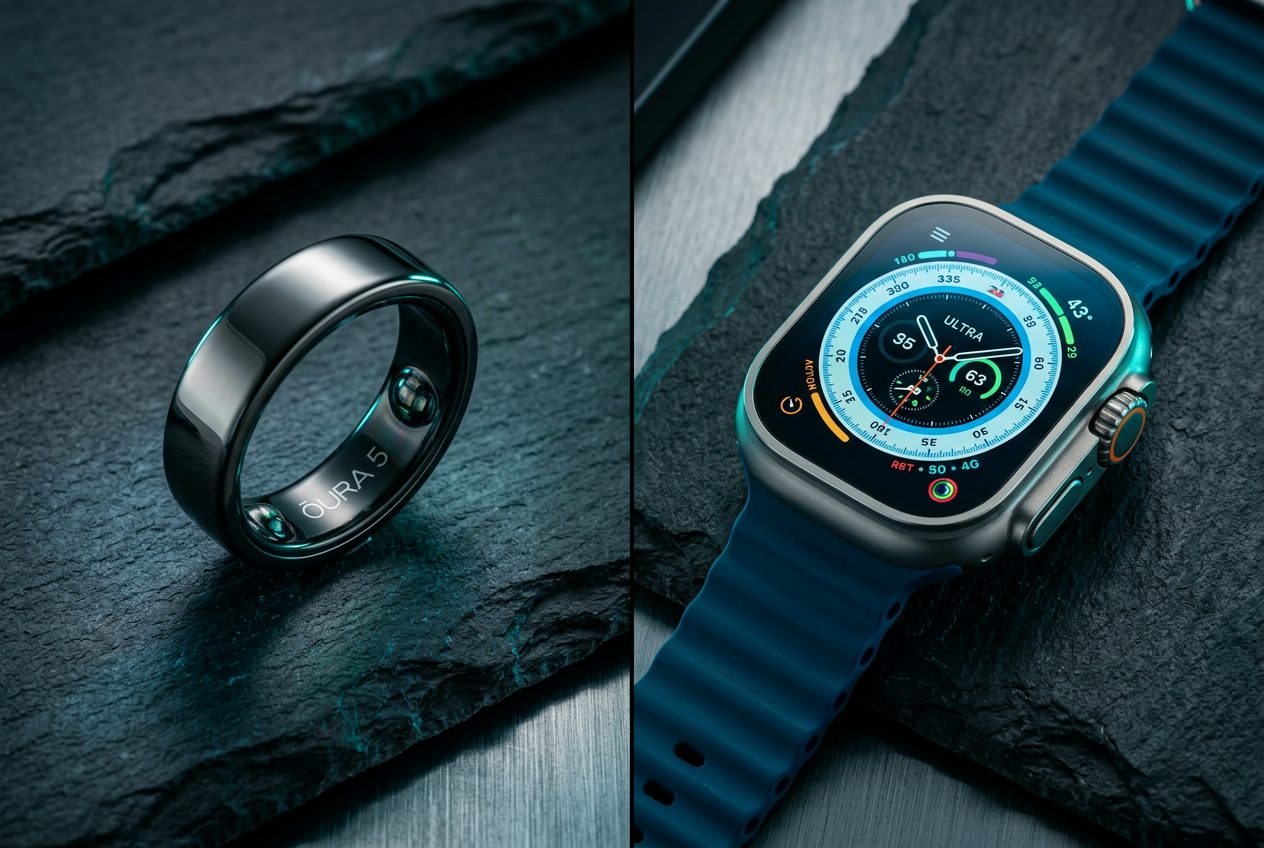 Oura Ring 5 vs Apple Watch Ultra 2: Two Philosophies