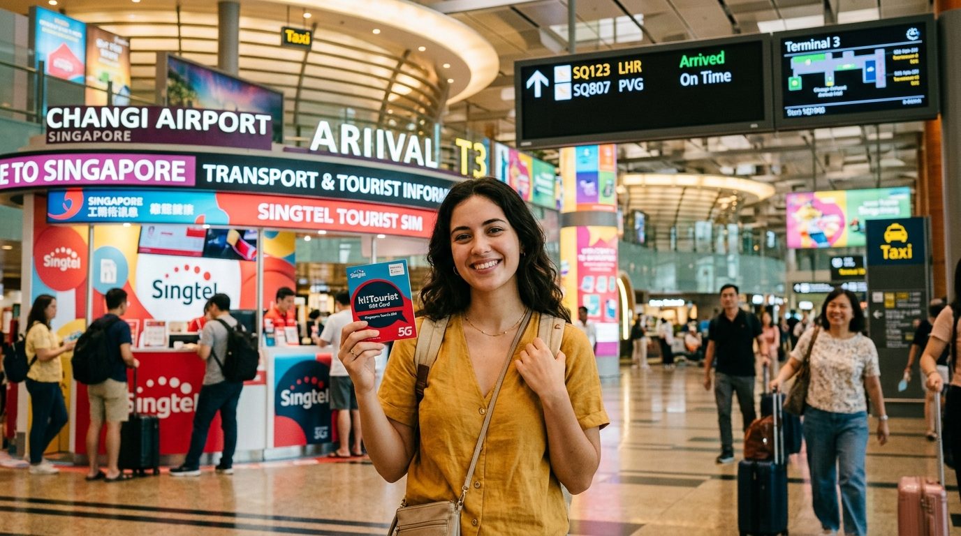 Best Tourist SIM Cards for Singapore in 2025: Buy Before You Land or At Changi?