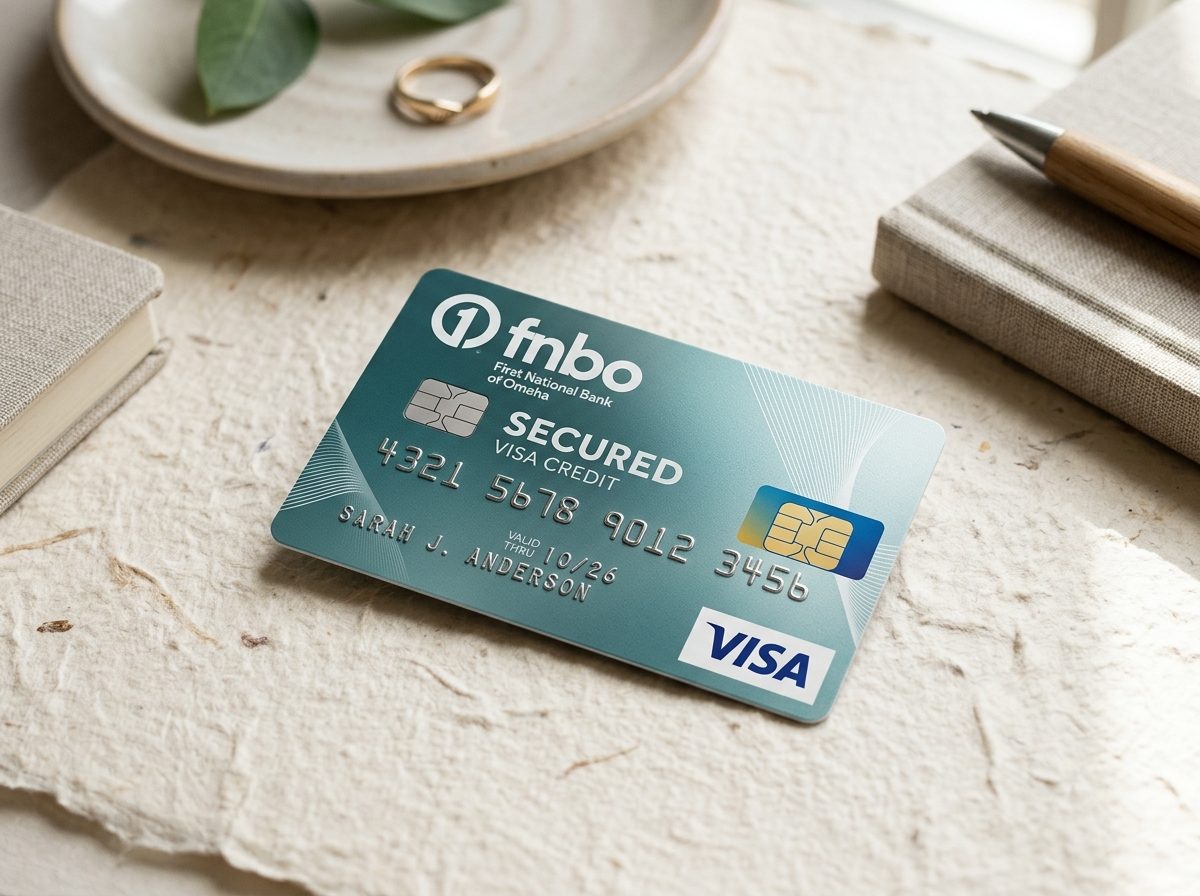 FNBO Secured Visa® card image