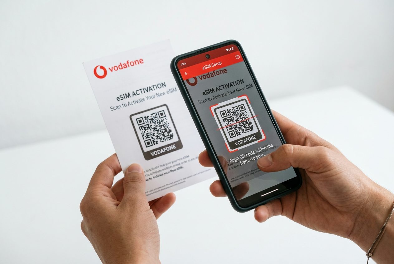 Activar eSIM con Vodafone paso a paso