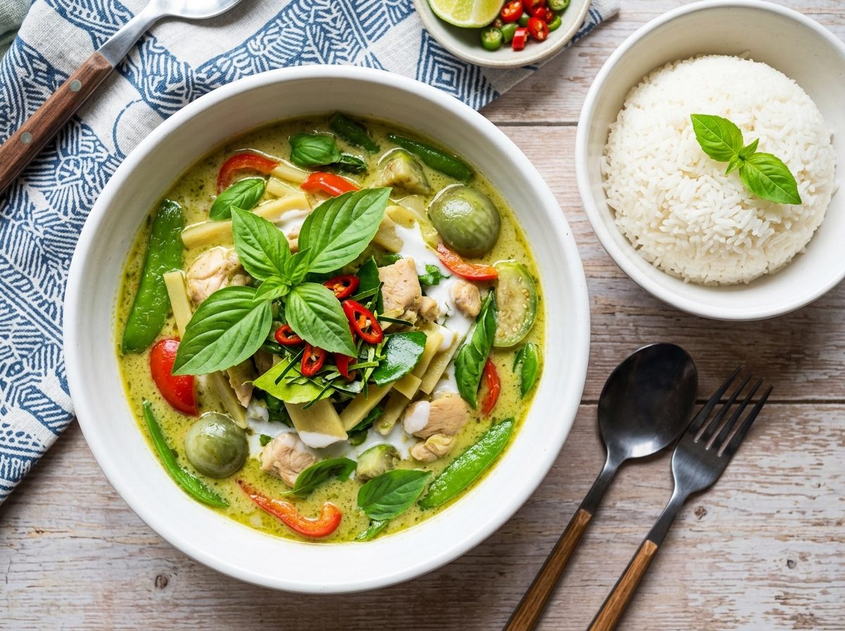Thai Green Curry from Scratch