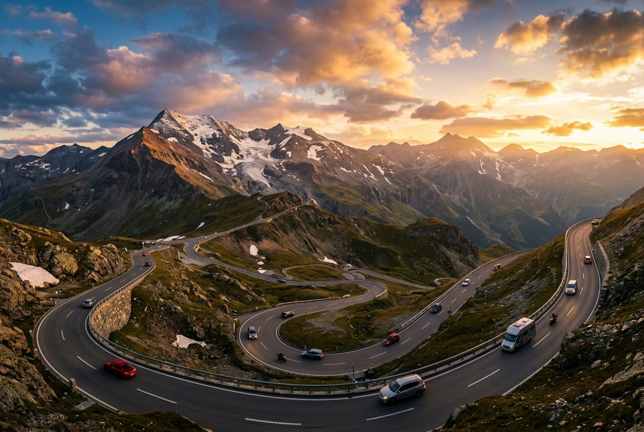 Die schönsten Panoramarouten Österreichs: Großglockner & Co.