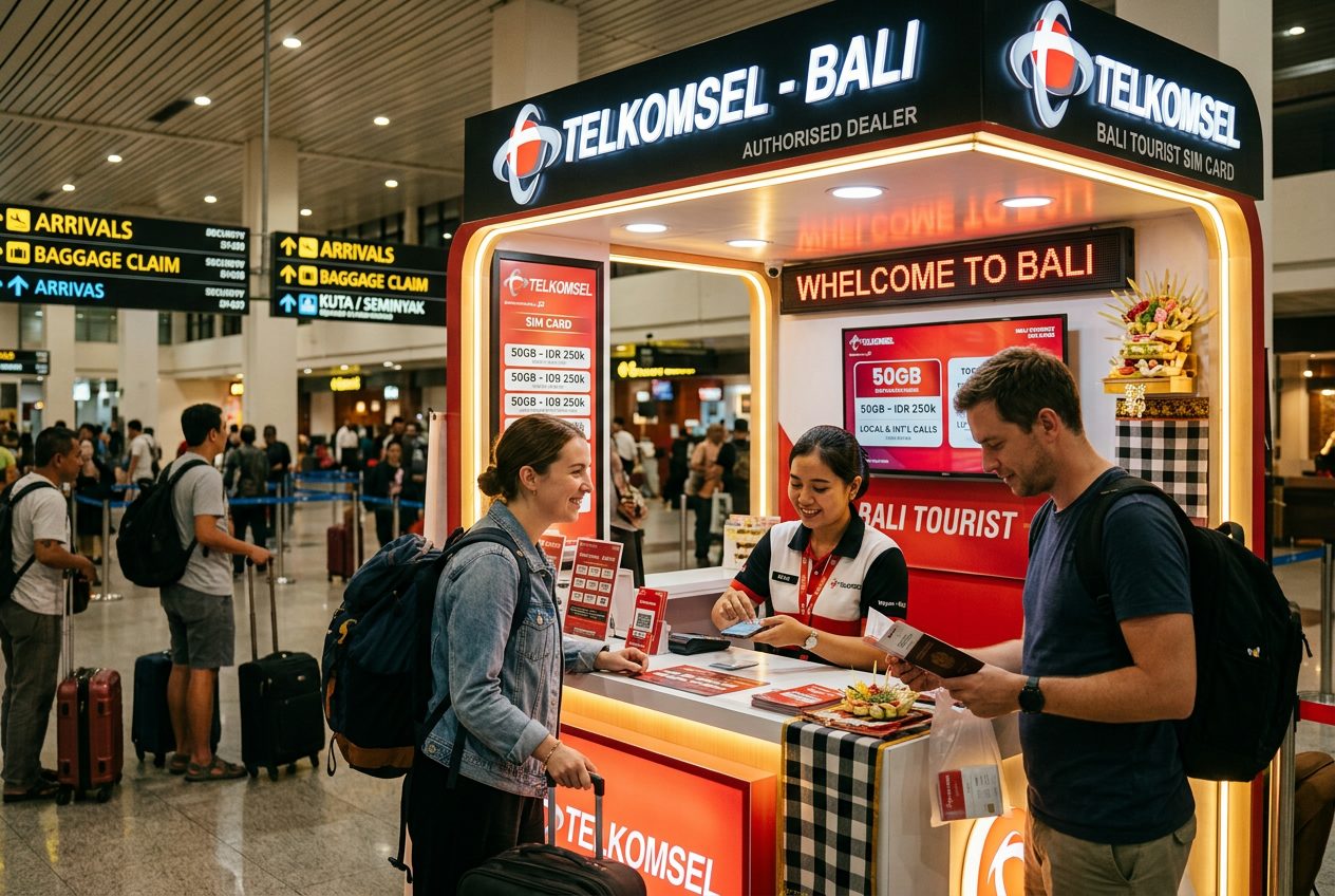 Indonesia Tourist SIM Guide: Where to Buy, What to Pay, and What to Expect