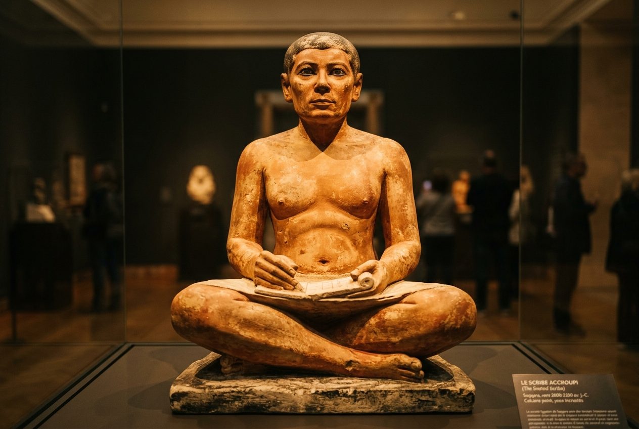 The Seated Scribe: A Masterpiece Hidden in Plain Sight