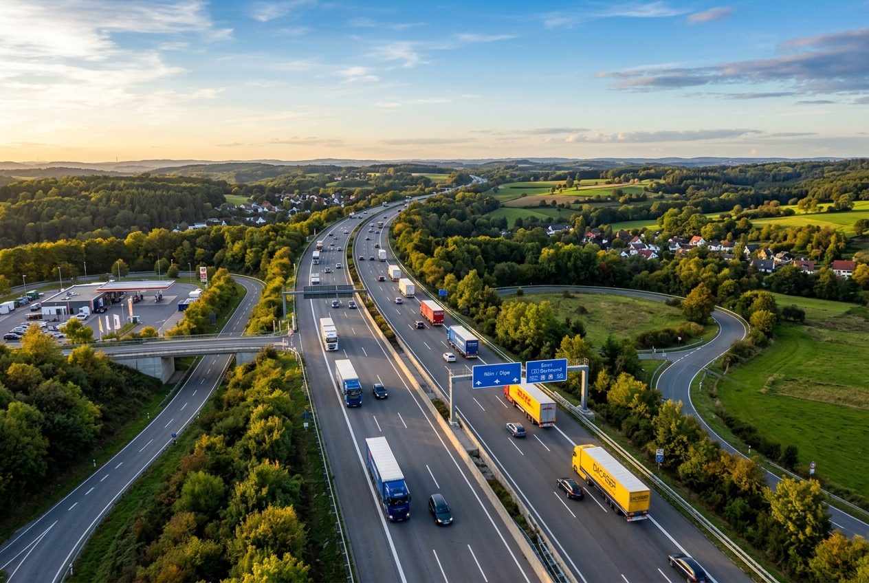 LKW-Maut auf der A1: Alles, was Transportunternehmen wissen müssen