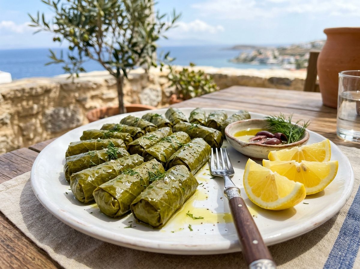 Stuffed Grape Leaves
