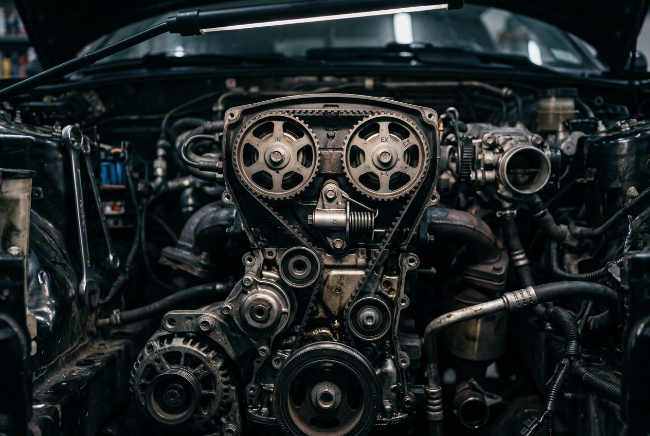 Zahnriemen oder Steuerkette – was steckt in meinem Auto?