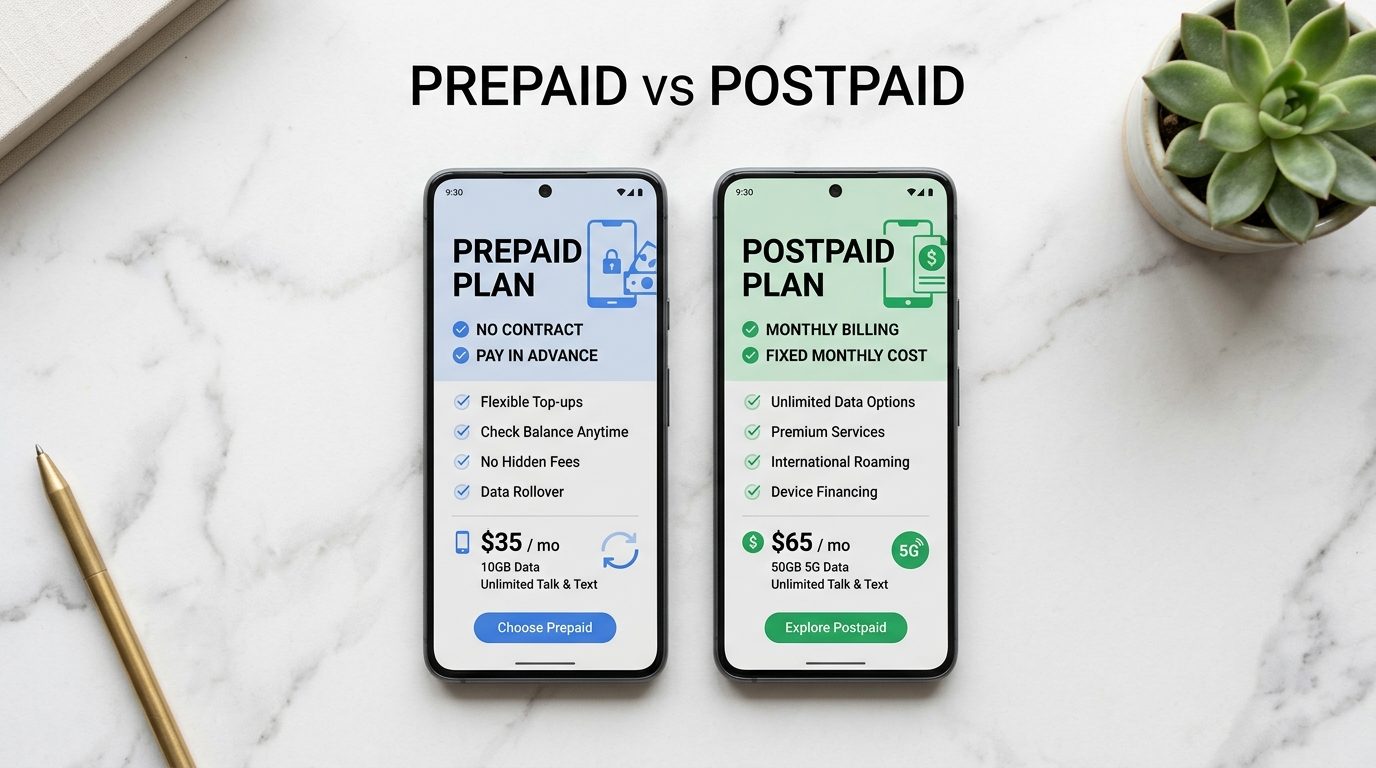 Prepaid vs Postpaid in Singapore: Which is Right for You in 2025?