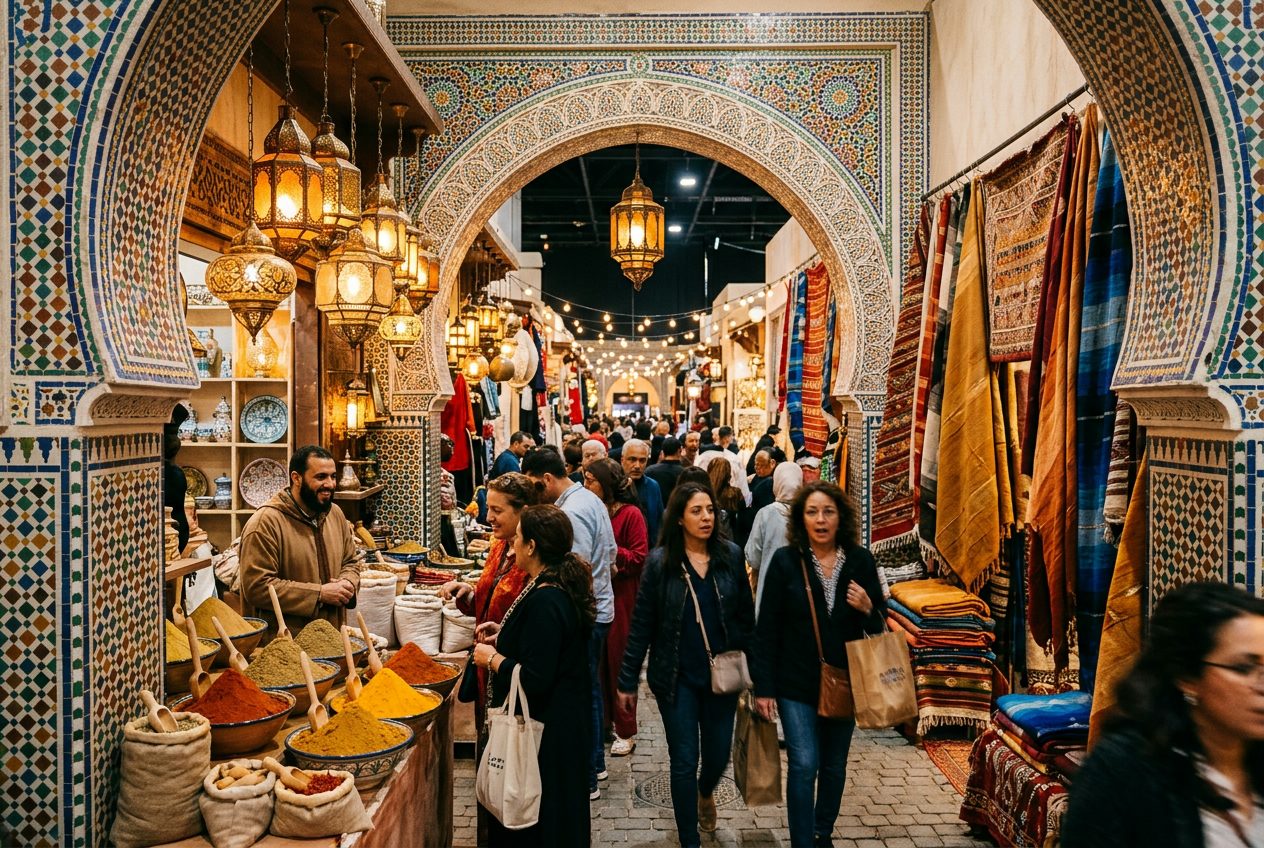 Lost in the Medina: Morocco's Souq Replica Will Fool Your Senses
