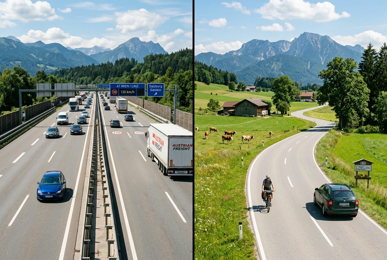 Autobahn vs. Bundesstraße: Welche Regeln gelten wo?