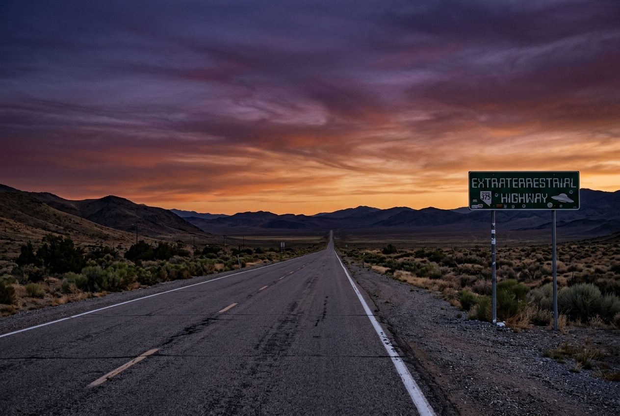 The Extraterrestrial Highway: Nevada SR-375