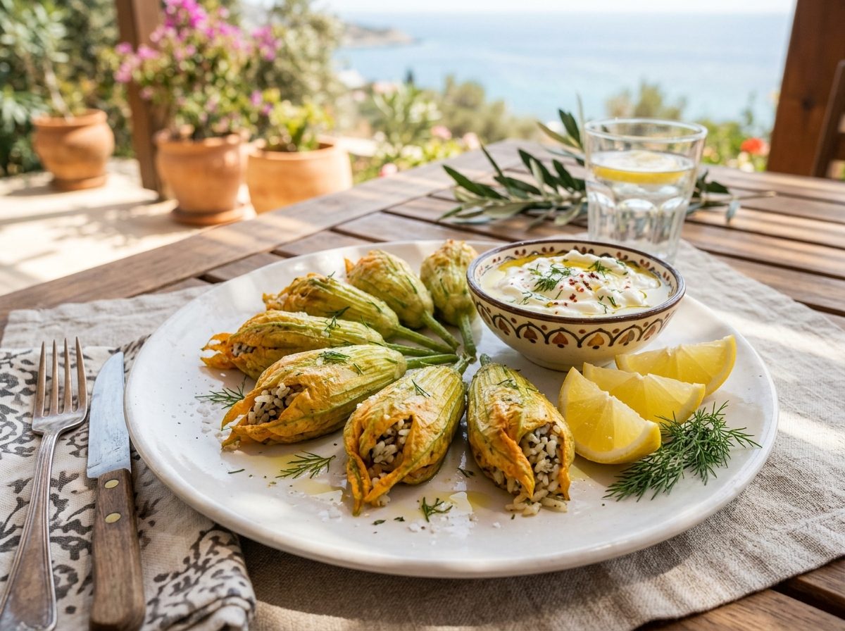 Kabak Çiçeği Dolması