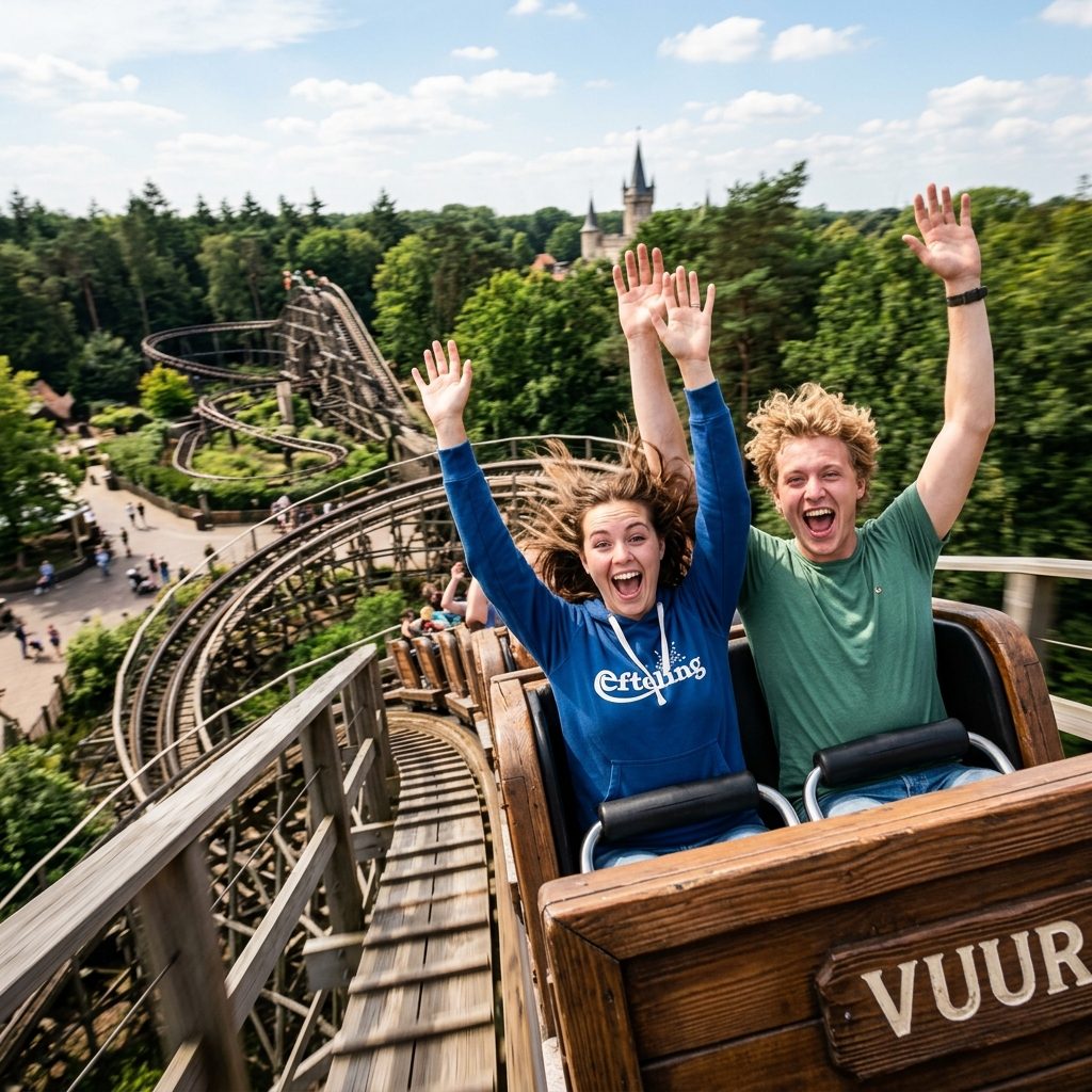 Achtbaanrit in Efteling
