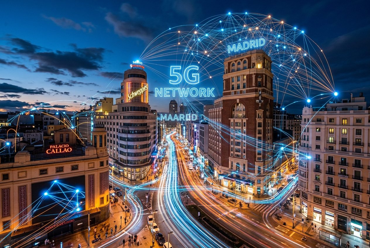 Cobertura 5G en España: ciudades y requisitos