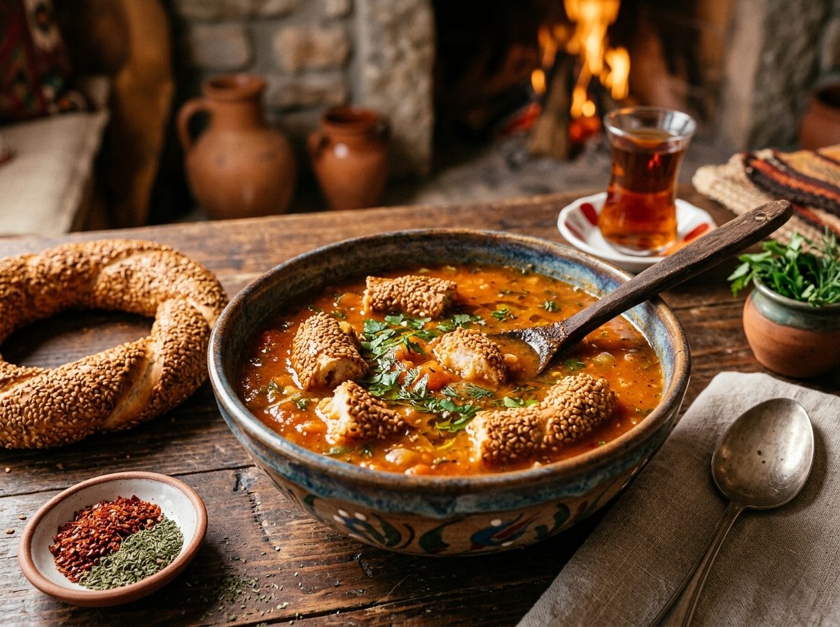 Simit Çorbası