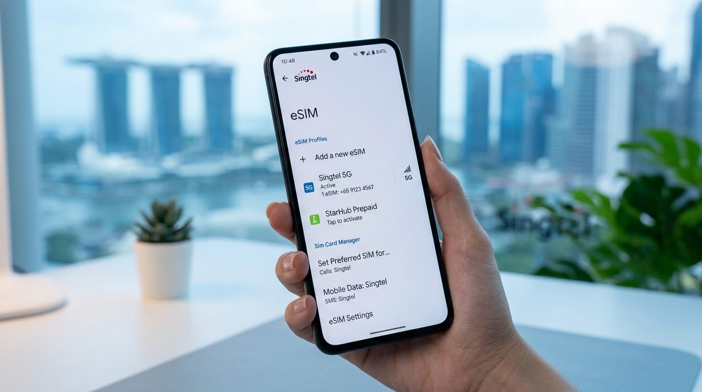 How to Set Up an eSIM in Singapore: Step-by-Step Guide for All Major Carriers