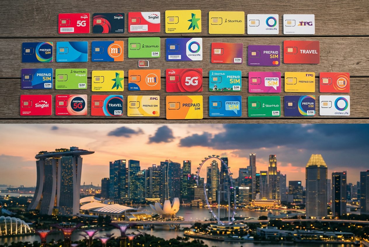 Best Budget SIM Cards in Singapore for Tourists (2025 Guide)