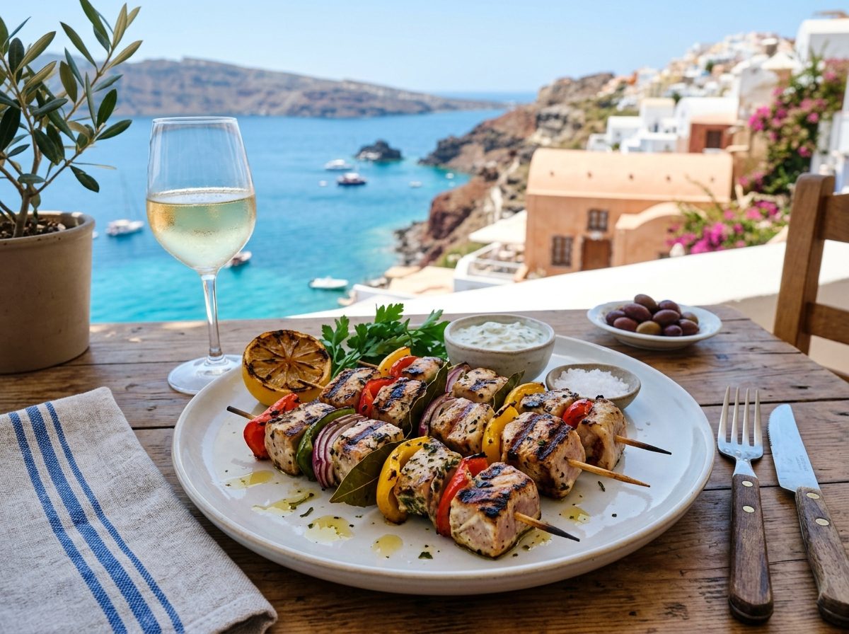 Swordfish Skewers