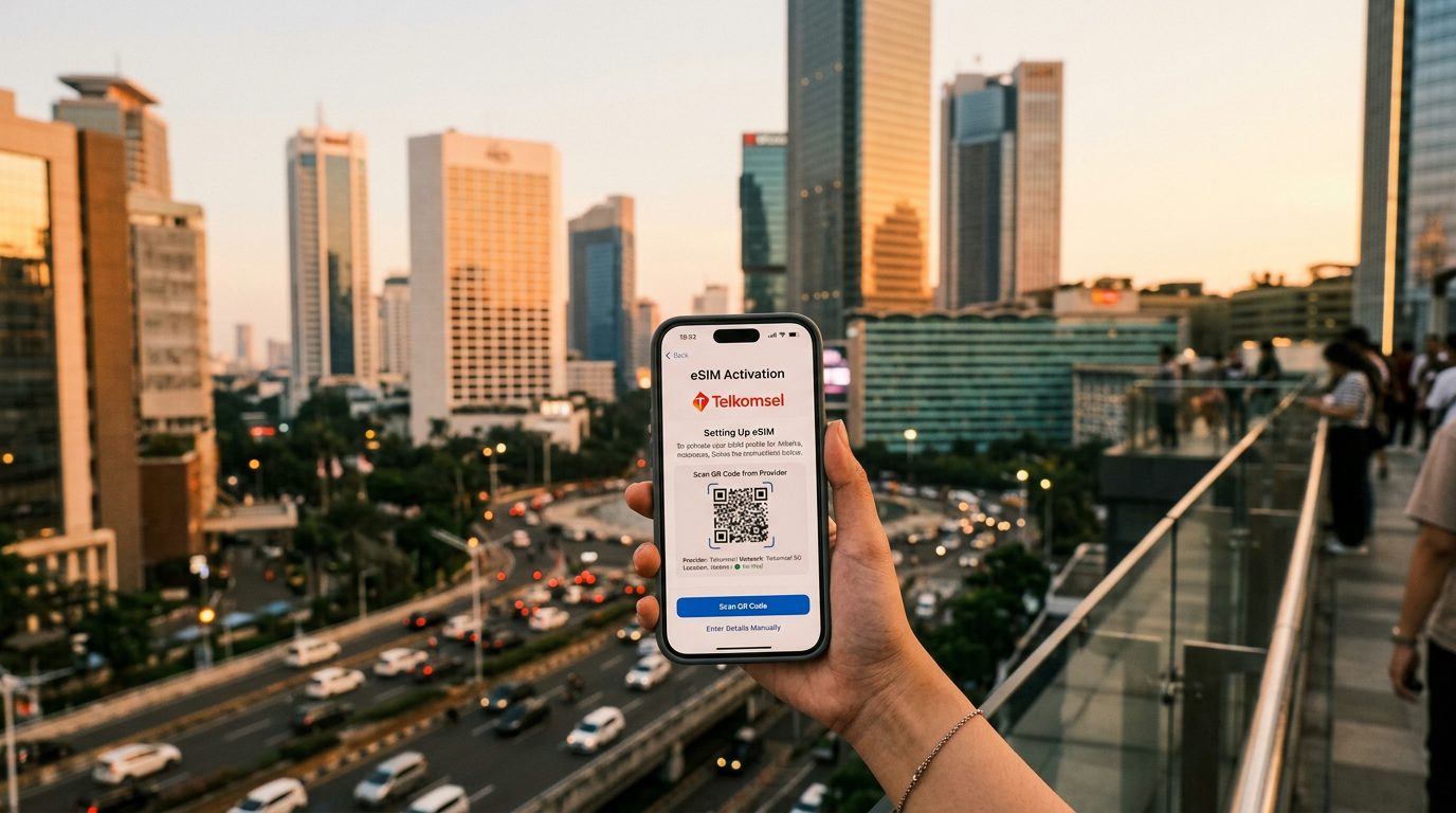eSIM Setup Guide for Indonesia: Telkomsel, Indosat & XL Axiata