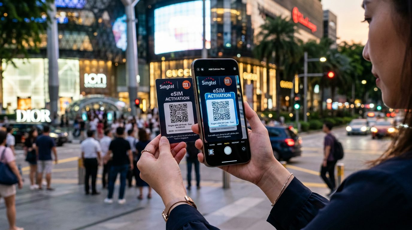 eSIM in Singapore: Complete Setup Guide for iPhone & Android