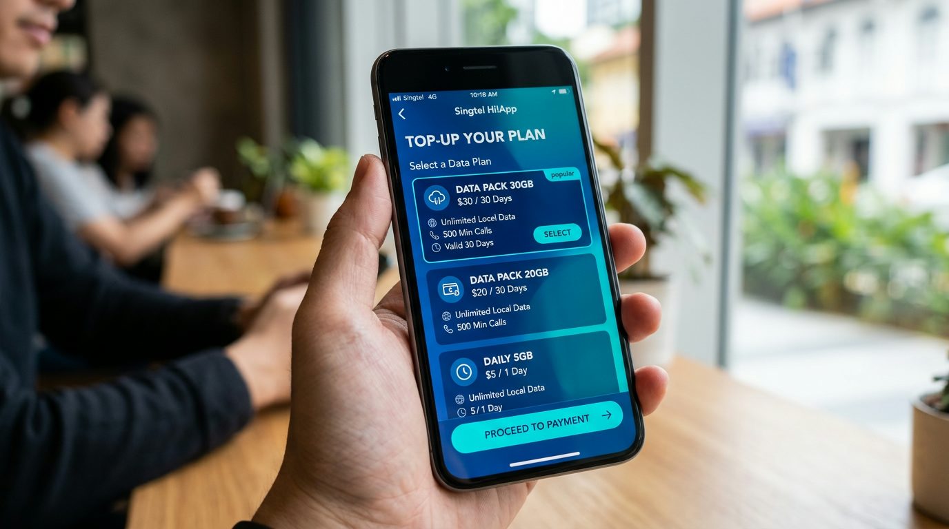 How to Top Up Your Singtel Prepaid SIM in Under 2 Minutes