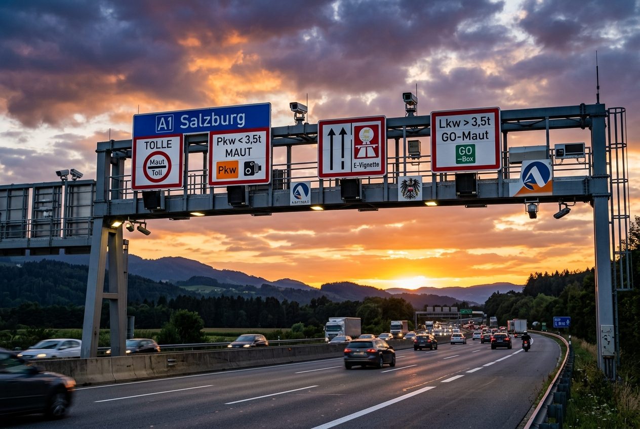 Mautpflicht auf österreichischen Autobahnen: Was gilt wo?