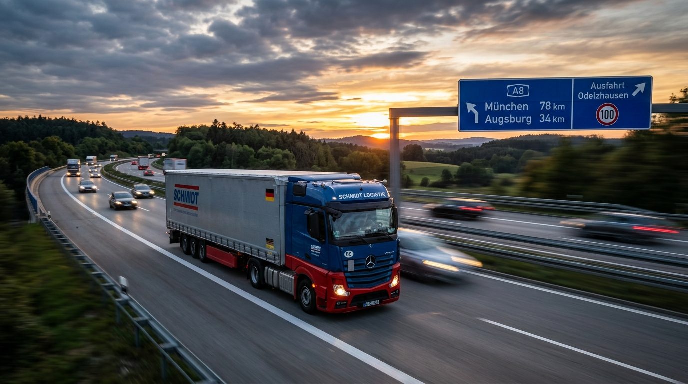 Maut für LKW in Deutschland und Österreich