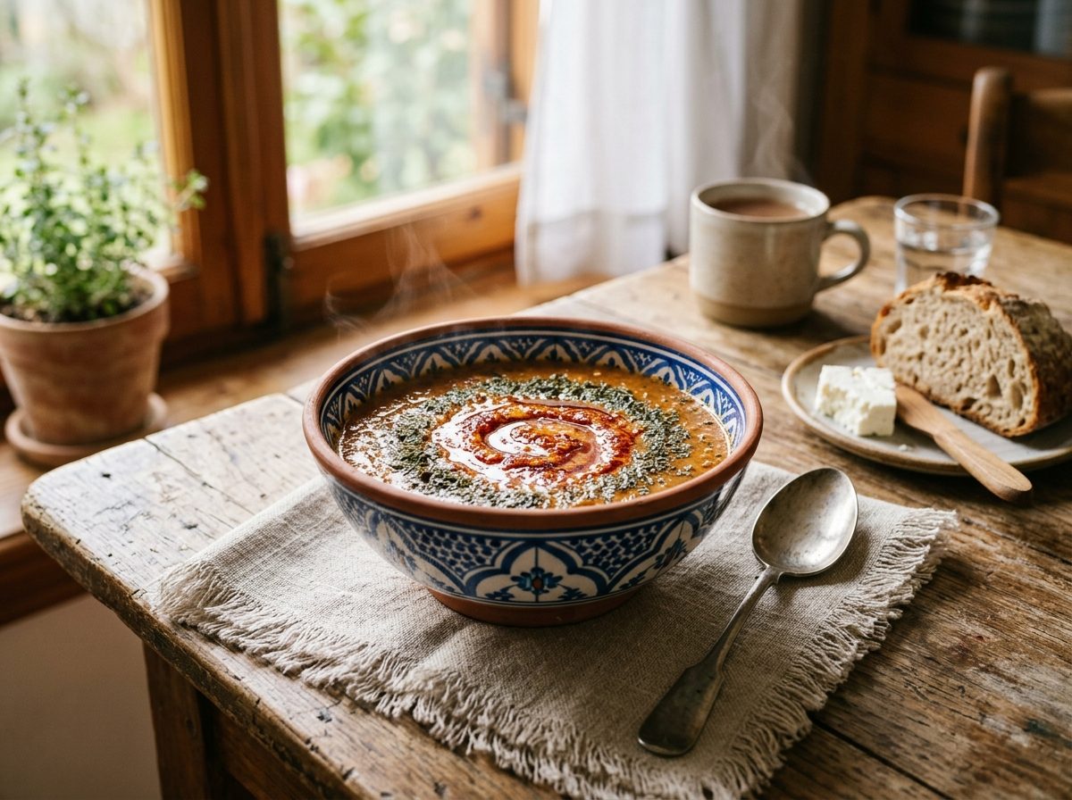 Tarhana Soup — Fermented Grain & Vegetable