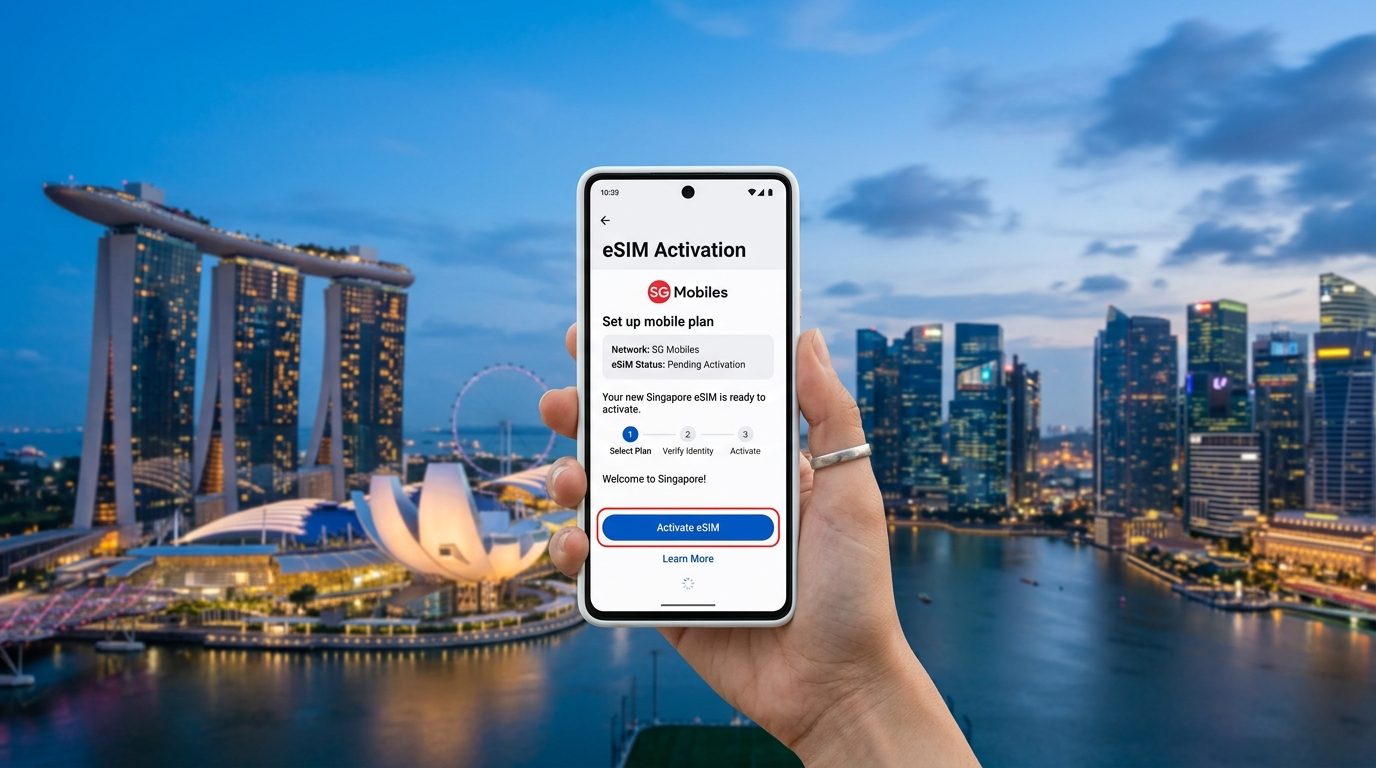 Best eSIM Providers in Singapore 2025