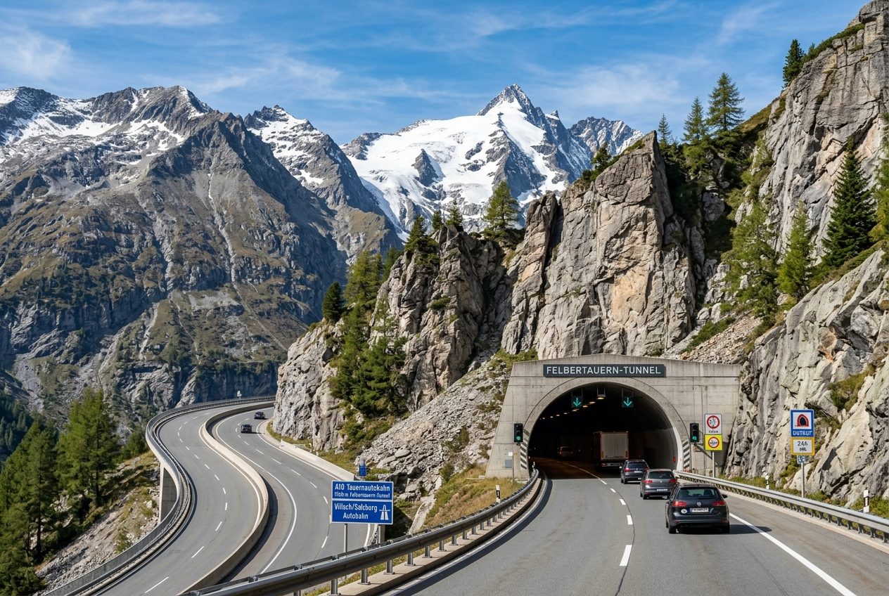 Mautpflichtige Strecken in Österreich – Tunnels und Bergstraßen