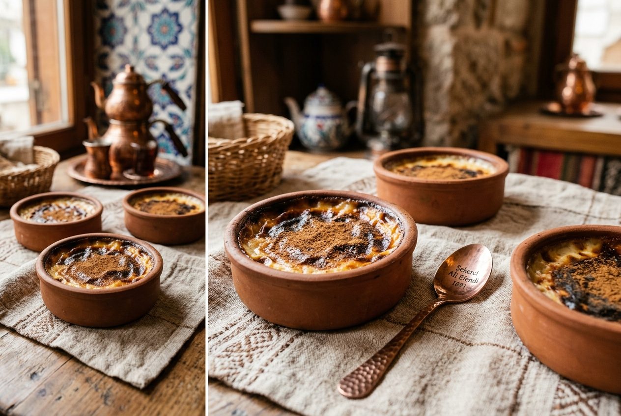 Sütlaç — Ottoman Baked Rice Pudding