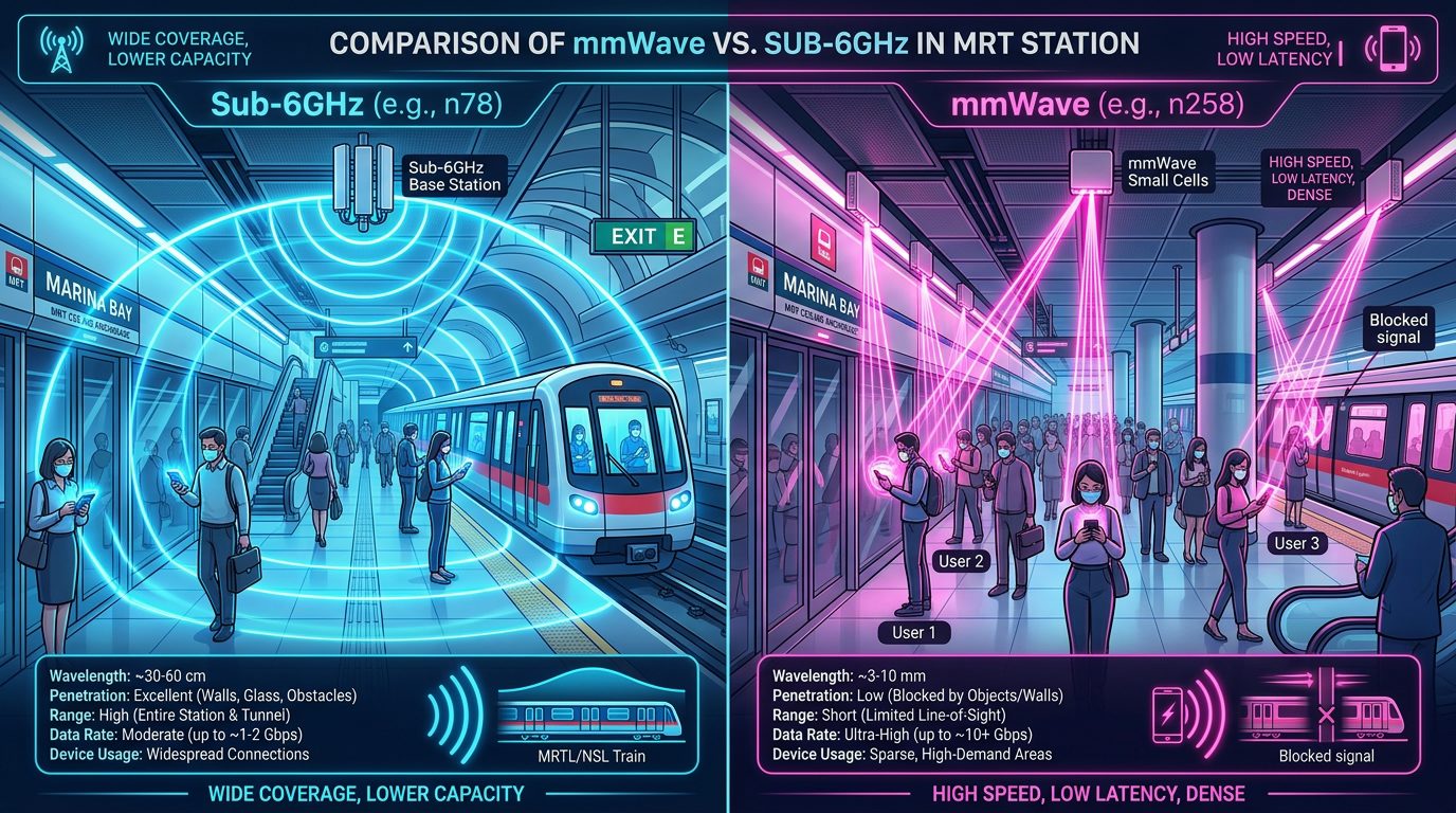 mmWave vs Sub-6GHz: What Matters for You