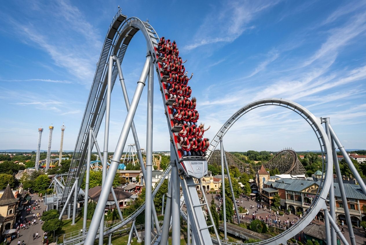 Silver Star Achterbahn