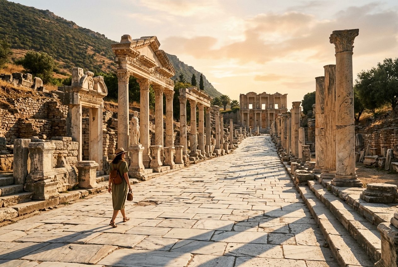 Aegean Ruins & Olive Groves