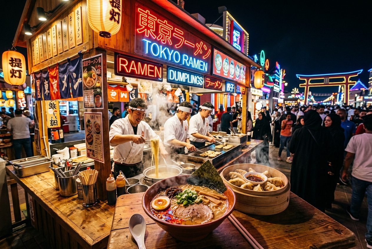 The 9 Dishes You Absolutely Must Eat at Global Village This Season