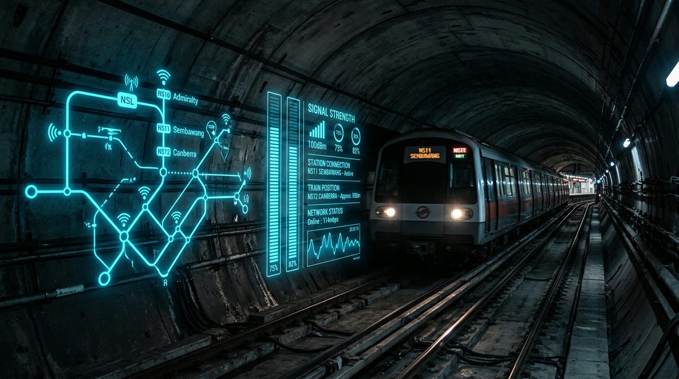 Mapping Singapore's 5G Dead Zones: Basements, MRT Tunnels & Industrial Parks