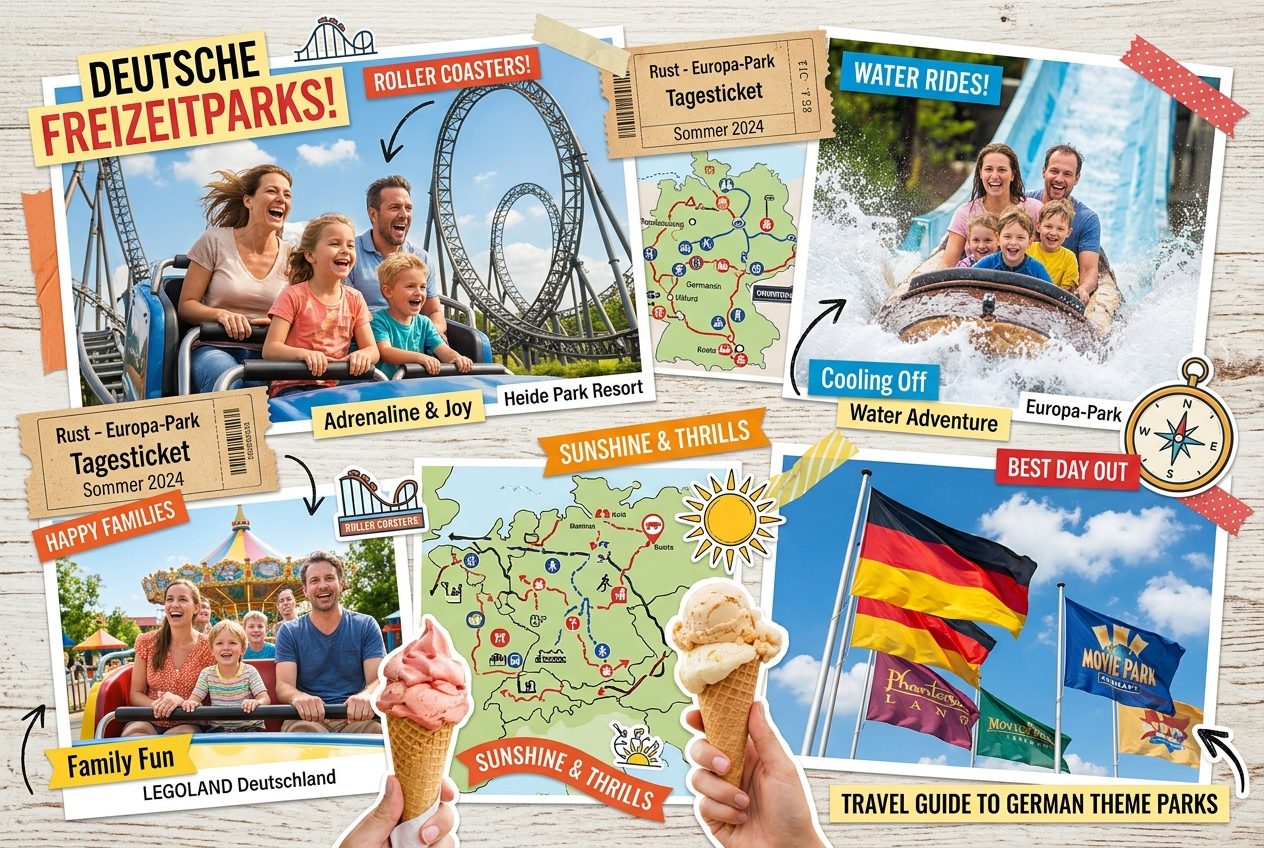 Überblick der besten deutschen Freizeitparks