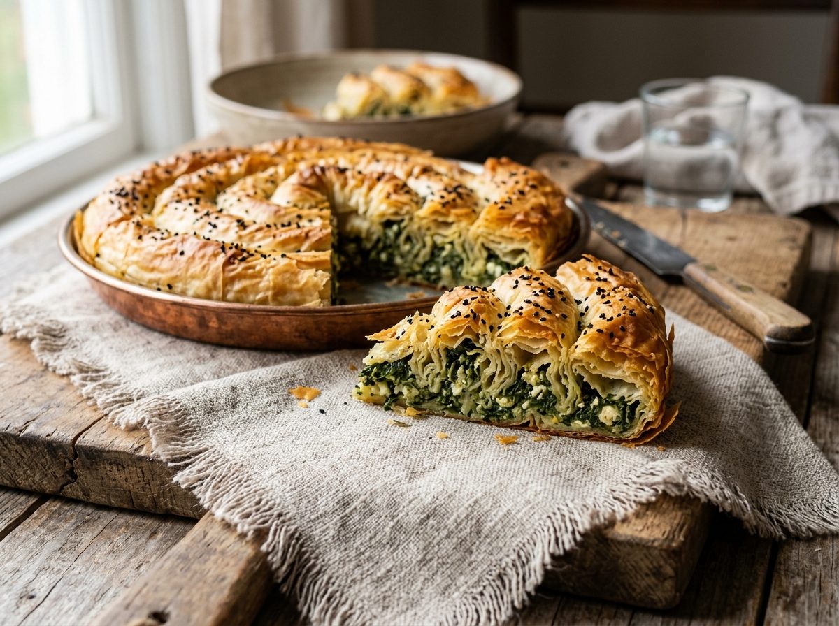 Ispanaklı Börek