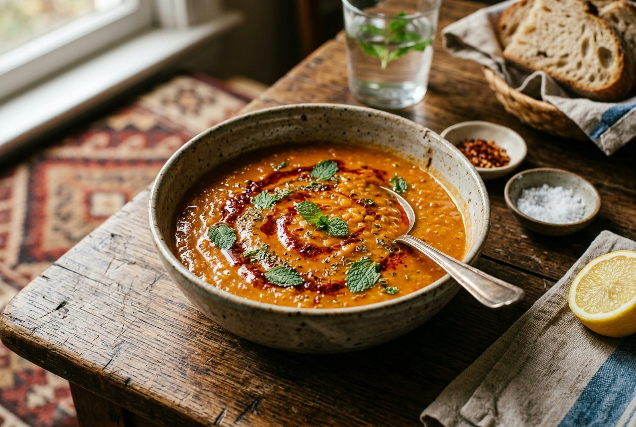 Turkish Red Lentil Soup