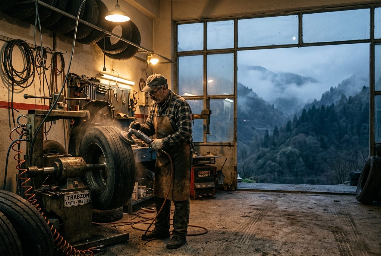 Tire Buffing and Skiving: Trabzon's Precision Craft