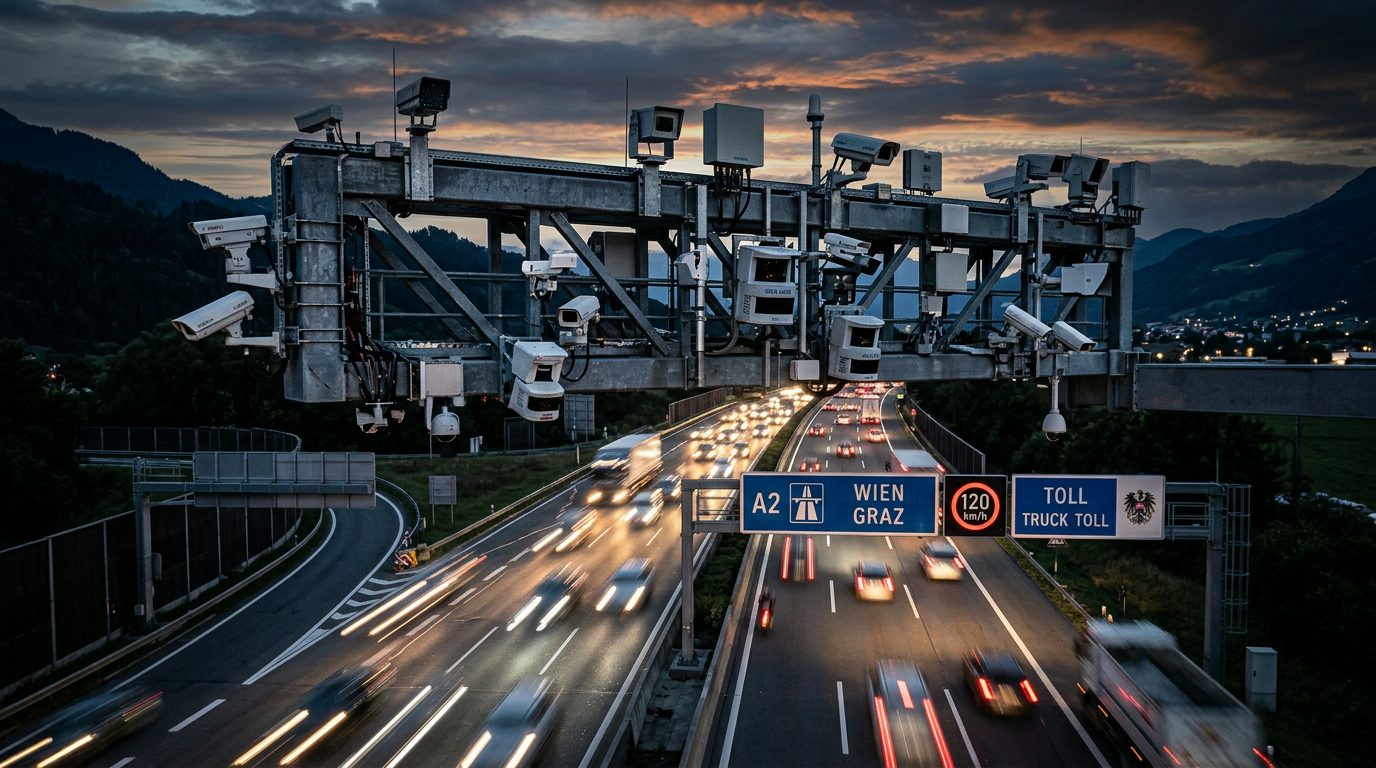 Kontrollsysteme auf Österreichs Autobahnen