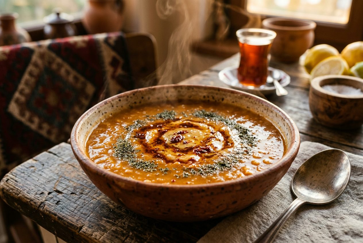 Turkish soups and starters