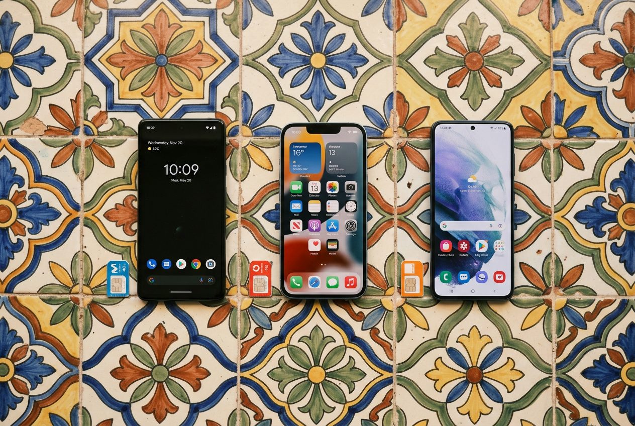 Comparativa: Tarjetas de turista Vodafone vs Orange vs Yoigo