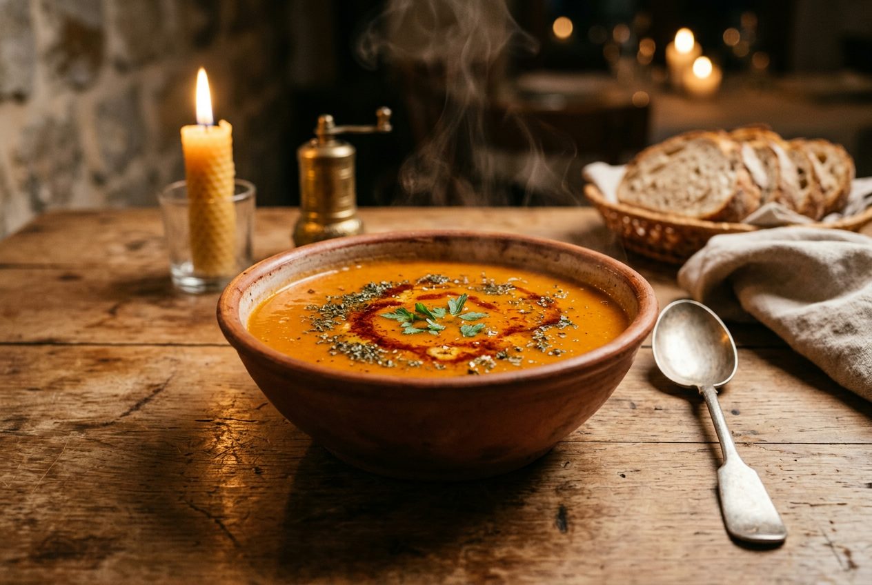 Mercimek Çorbası — Red Lentil Soup